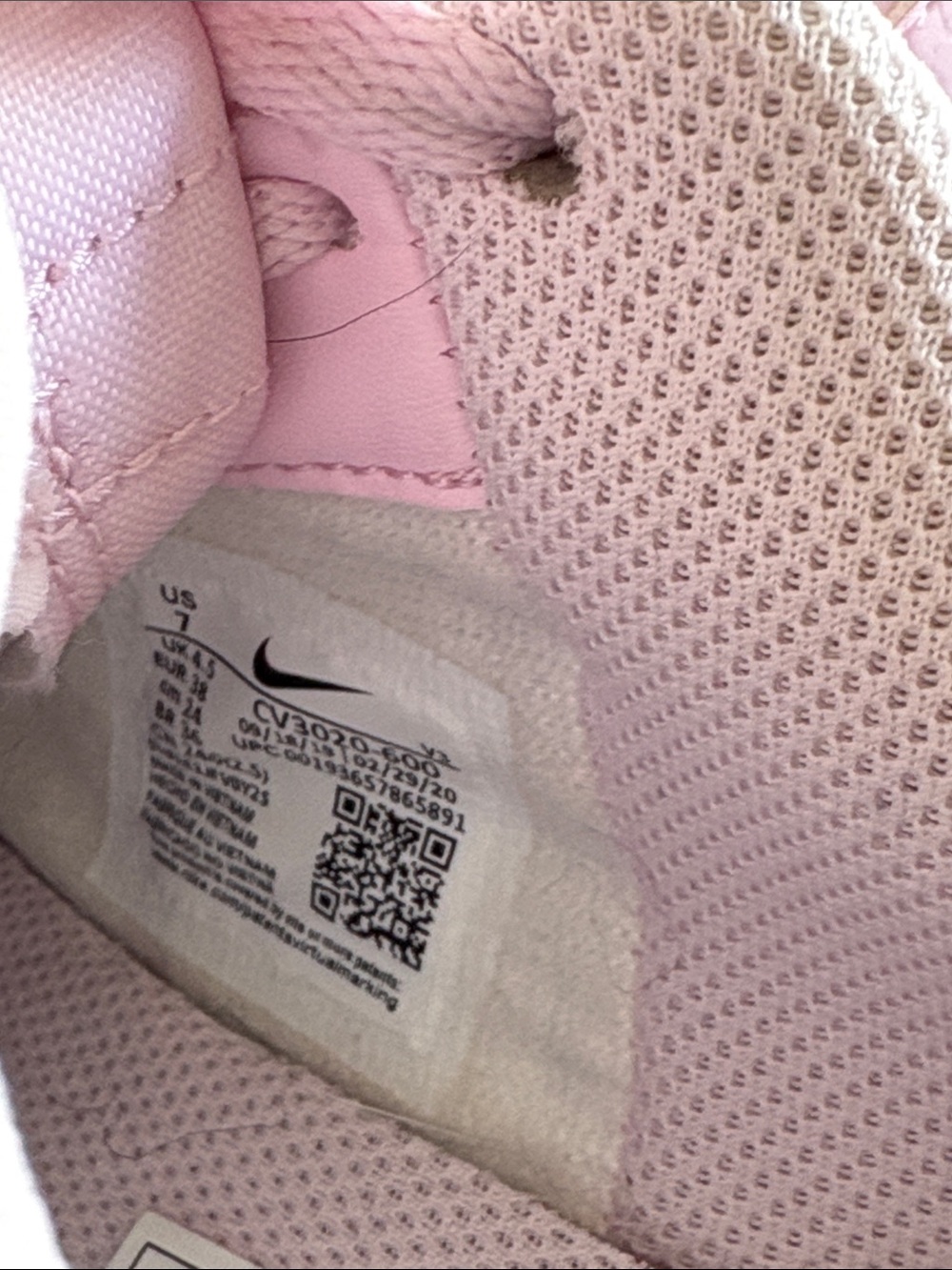 Women’s Nike Air Force 1 shadow pink foam - Picture 2 of 6